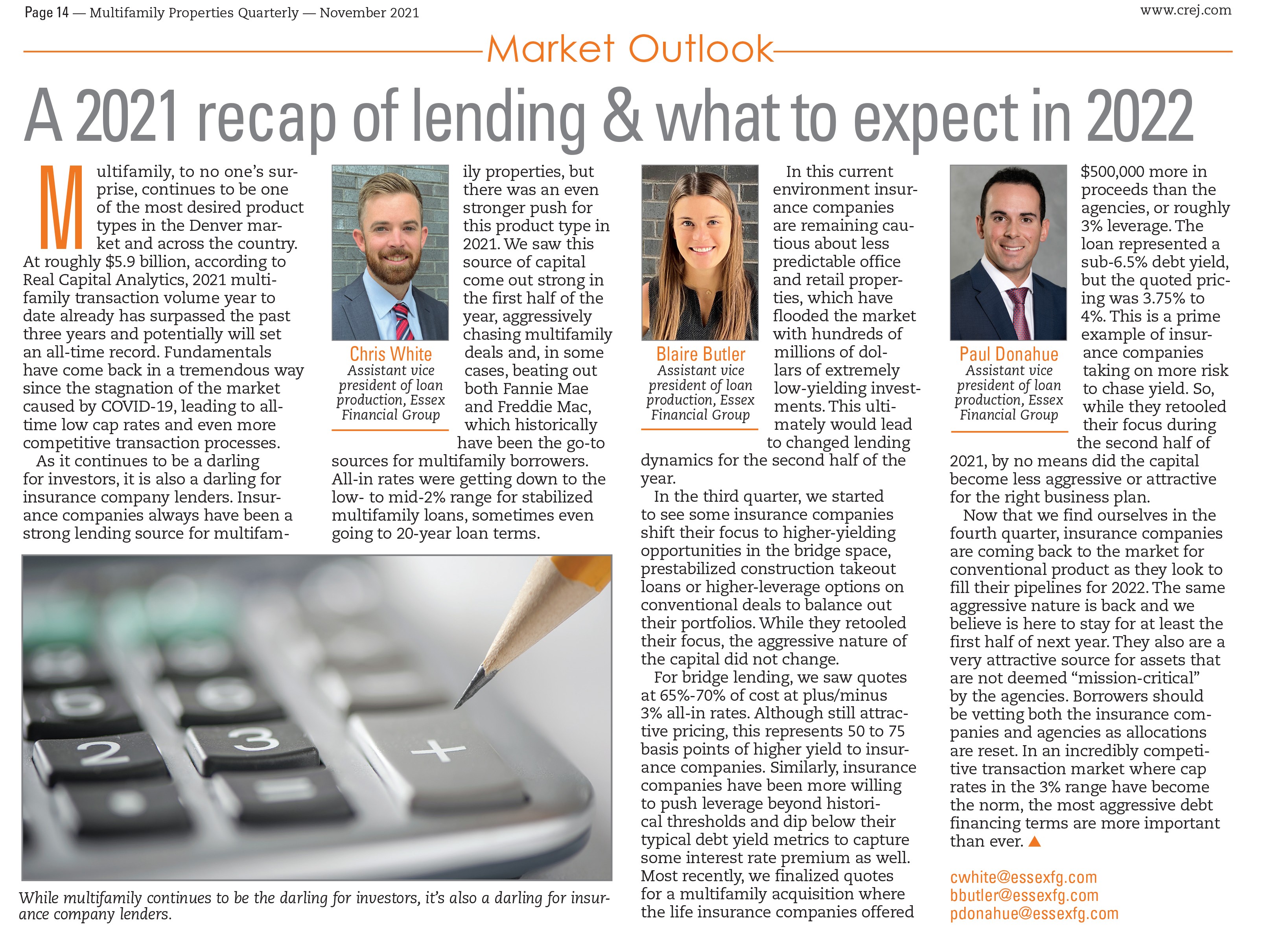 A 2021 Recap of Lending & What to Expect in 2022 Featured Image